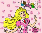 Dibujo Barbie a punto de ser coronada pintado por minnie1234