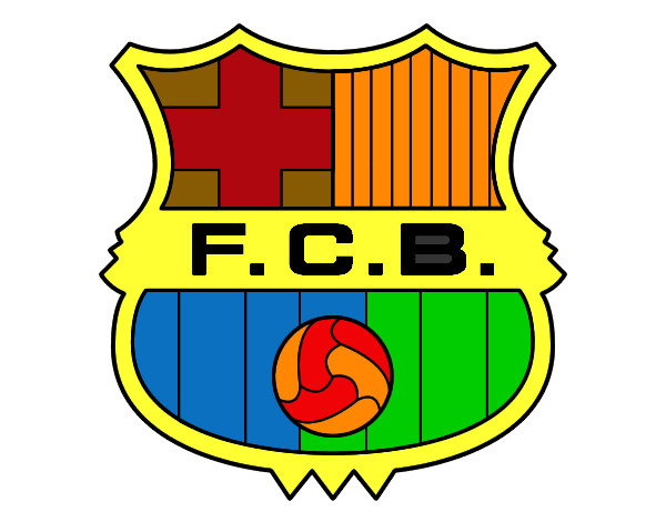 Dibujo Escudo del F.C. Barcelona pintado por benjamin82