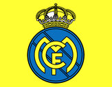 Dibujo Escudo del Real Madrid C.F. pintado por benjamin82