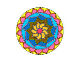 Dibujo Mandala 1 pintado por kmylitha