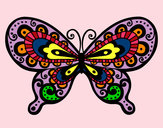 Dibujo Mariposa bonita pintado por hpna