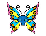 Dibujo Mariposa Emo pintado por judith99