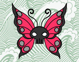Dibujo Mariposa Emo pintado por kopada