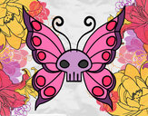 Dibujo Mariposa Emo pintado por xiomaracha