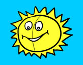 Dibujo Sol feliz pintado por jochaglo