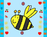 Dibujo Abeja 4 pintado por meisa