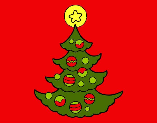 Árbol decorado