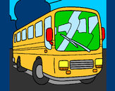 Dibujo Autobús pintado por andery