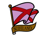 Dibujo Bandera de Escocia pintado por miguelherm