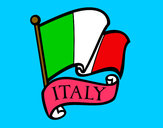 Dibujo Bandera de Italia pintado por miguelherm