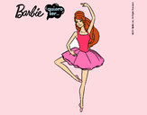 Dibujo Barbie bailarina de ballet pintado por Fabox