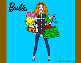 Dibujo Barbie de compras pintado por anuskity