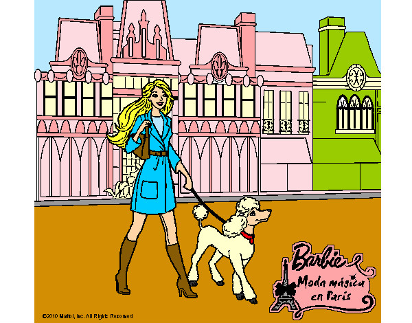 Barbie y su perrita