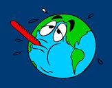 Dibujo Calentamiento global pintado por davi-joe