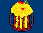 Dibujo Cerveza fría pintado por CAMILANP