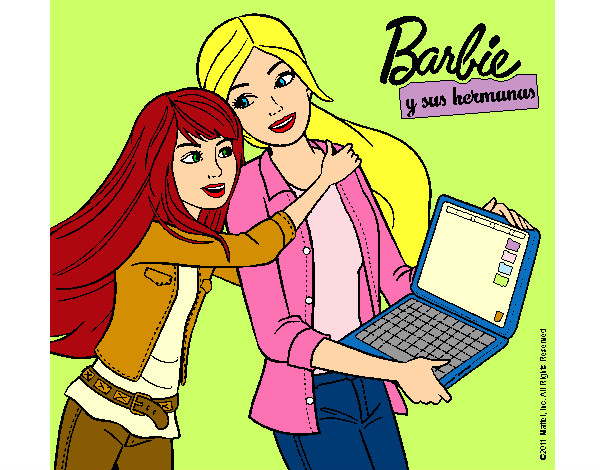 El nuevo portátil de Barbie