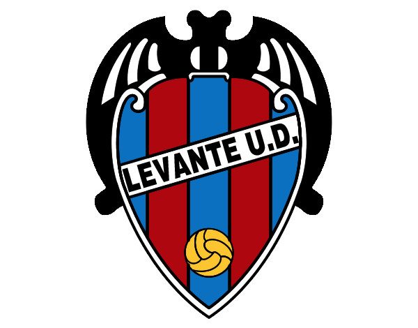 Dibujo Escudo del Levante UD pintado por meganoy101