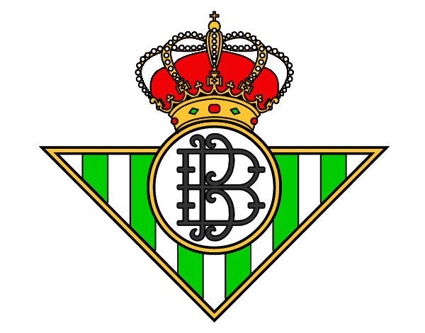 Dibujo Escudo del Real Betis Balompié pintado por meganoy101