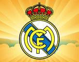 Dibujo Escudo del Real Madrid C.F. pintado por gon_17
