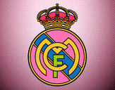 Dibujo Escudo del Real Madrid C.F. pintado por marlonlope