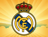 Dibujo Escudo del Real Madrid C.F. pintado por messi51