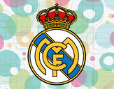 Dibujo Escudo del Real Madrid C.F. pintado por Ruggero