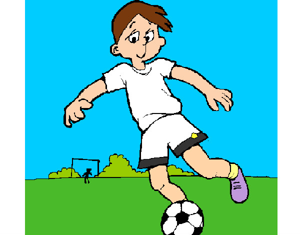 Dibujo Jugar a fútbol pintado por BRAYAN_12