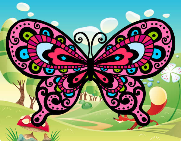 Dibujo Mariposa bonita pintado por AnA0010
