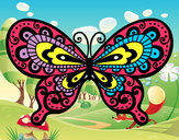 Dibujo Mariposa bonita pintado por Edsonn