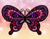 Dibujo Mariposa bonita pintado por pinaloca