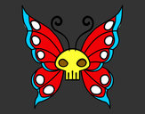 Dibujo Mariposa Emo pintado por vega218