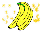 Dibujo Plátanos pintado por wendylion