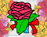 Dibujo Rosa, flor pintado por davi-joe