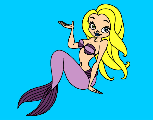 Dibujo Sirena sexy pintado por rusabcn