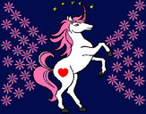 Dibujo Unicornio pintado por omarsitis