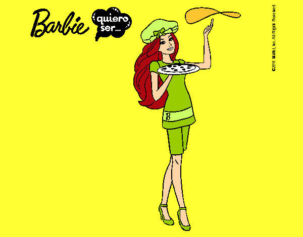 Barbie cocinera