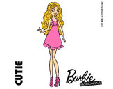 Dibujo Barbie Fashionista 3 pintado por MariaG