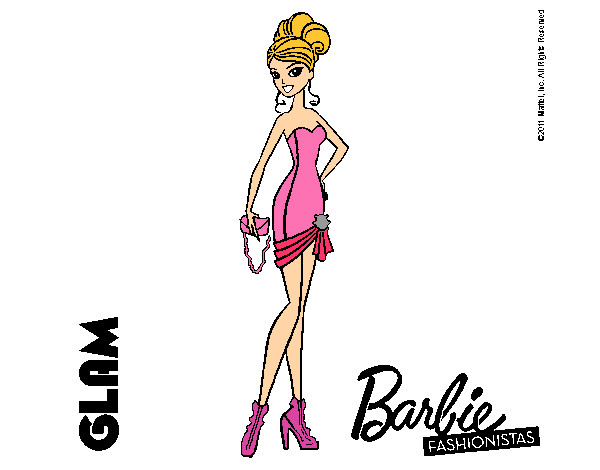 Barbie Fashionista Glam