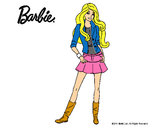Dibujo Barbie juvenil pintado por ALBA123 