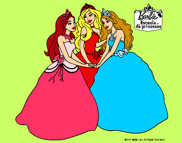 Barbie y sus amigas princesas