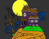 Dibujo Casa encantada pintado por Jaime_1234