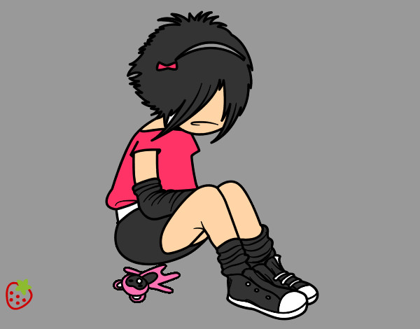 Chica emo 