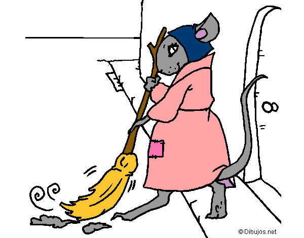 Dibujo La ratita presumida 1 pintado por obed_nna3
