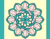 Dibujo Mandala 20 pintado por michinita