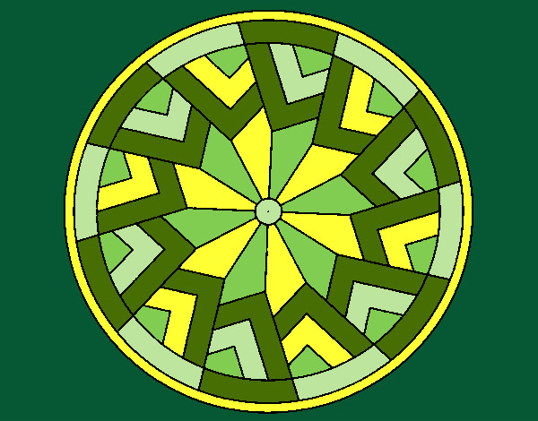 mandala verde