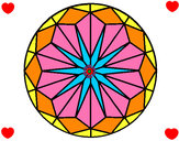 Dibujo Mandala 42 pintado por marjoca