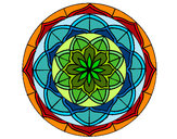 Dibujo Mandala 6 pintado por StayStrong