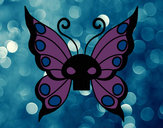 Dibujo Mariposa Emo pintado por lunna_