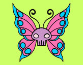 Dibujo Mariposa Emo pintado por Monita99