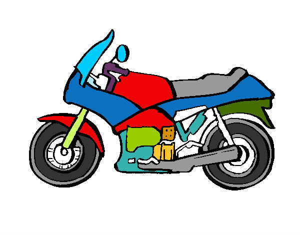 Dibujo Motocicleta pintado por PABLO_HM